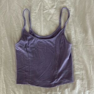 Urban Outfitters Cropped Ribbed Tank - HARDLY WORN